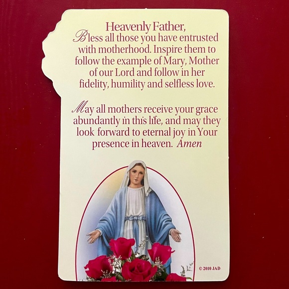 ❤️NEW Mother’s Day Virgin Mary Christian Catholic Prayer Cards Gift Set of 110❤️ - Picture 2 of 5